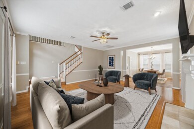 Here's a secondary view of the living space, highl