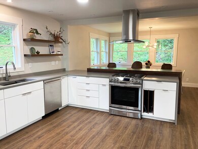 Locally crafted soft close custom cabinetry boasti