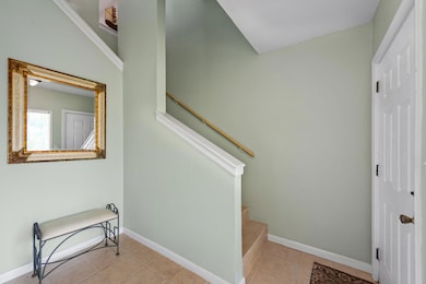 foyer and front door