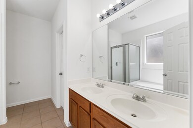 PRIMARY BATH w/Double Sinks, Oval Garden Tub & Sep