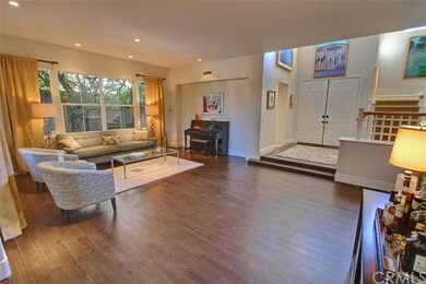 Large living room with privacy