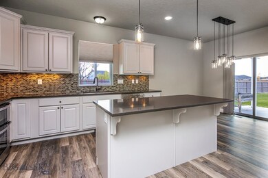 Quartz counter tops and island