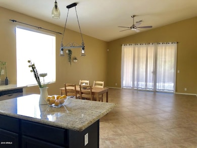 Kitchen to family rm