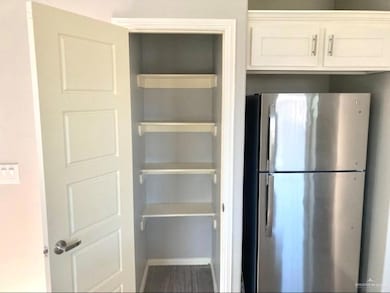 View of storage area