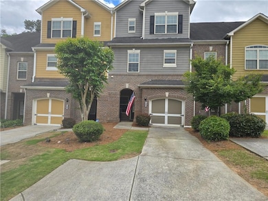 Multi unit property with concrete driveway, brick 