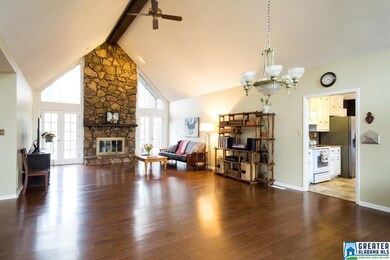 Tons of natural light flows in from the floor to c