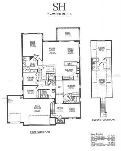 Windemere II Sample Floor Plan