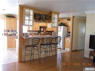 View of Kitchen From Living Room