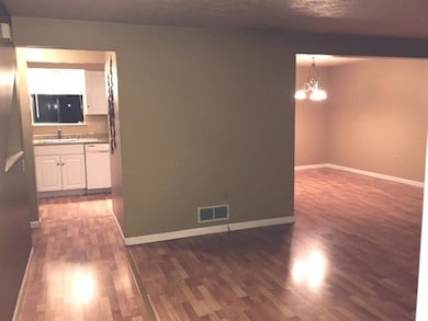 Two roomy areas to enter the kitchen and dining ar