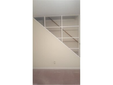 Built in unique shelving throughout