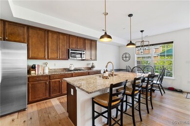 Kitchen with stainless steel appliances, a kitchen