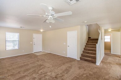 living room to stairs