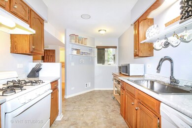 Kitchen with eating area