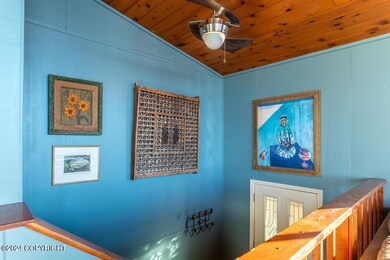 Overlook to entry from living room