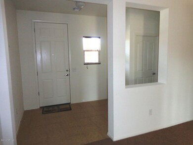 Interior front entry