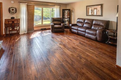 Stunning real wood floors added in 2022
