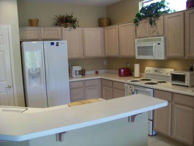 Kitchen w/ Built In Microwave