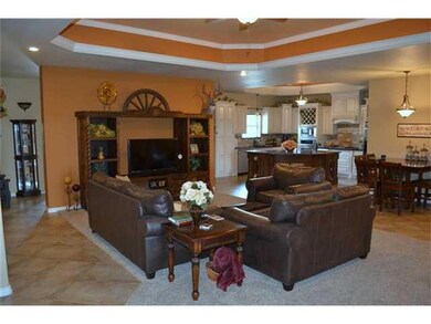 Living Room. Open and spacious living and dining a