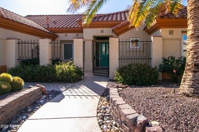Gated Front Courtyard