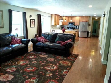 Den/Family/Great Room. Sliding doors open to the d