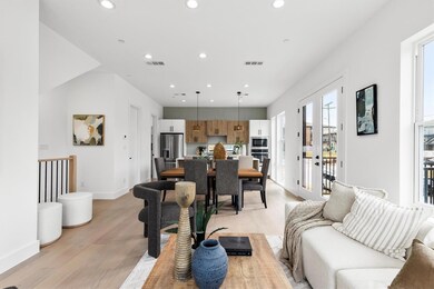 View from Living Room to Kitchen