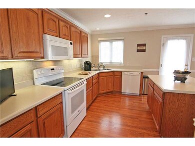 Kitchen. Efficient work area! The owner added a ce