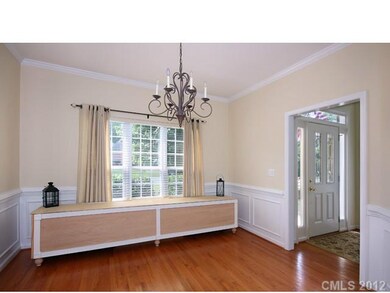 Dining Room - Dining room with hardwoods, large wi