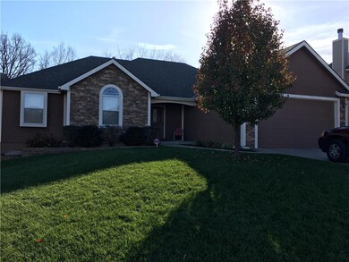 Summer view of front yard