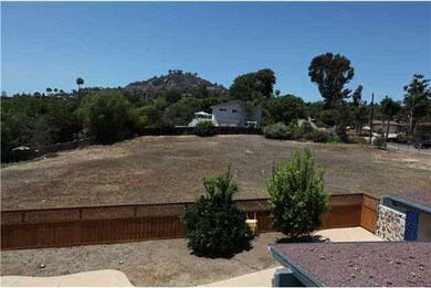 Vacant land north side of lot