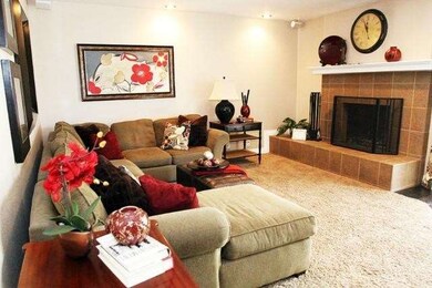 Elegant living room with plenty of natural light a