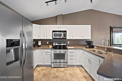 Airy, updated kitchen