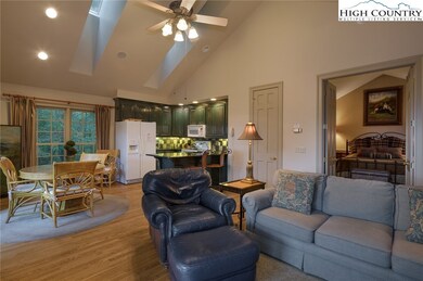Three's a Crowd open concept living space.