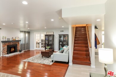 Open living + dining room
