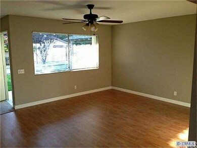 Great room with new laminate wood floor