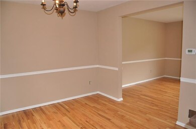Diningroom,  livingroom combo which opens to the k