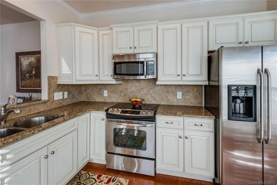 New beautiful white cabinets, new granite and stai