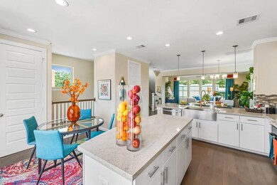 Kitchen and dining area
