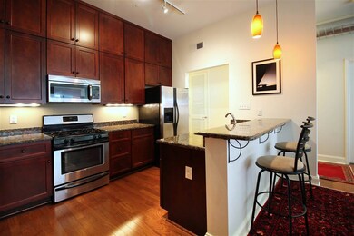 The kitchen has TONS of cabinets for plenty of sto