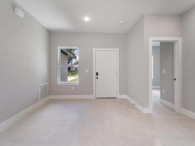 Front interior entrance