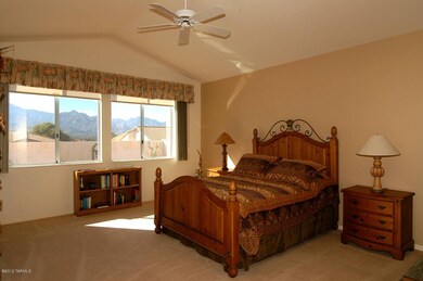 Master Bedroom with Mountain View