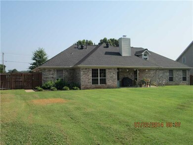 Exterior Back. Beautiful Large Backyard With all s