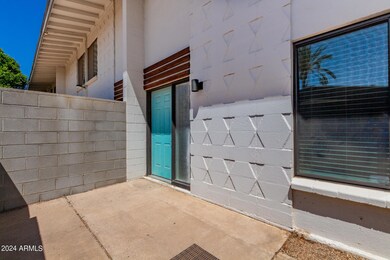 Private patio