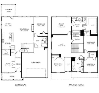 View of floor plan / room layout