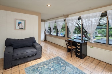 Screened in porch- from the living room