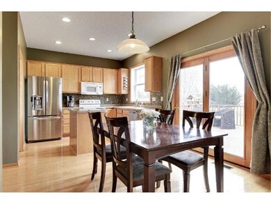 Eat-in kitchen.
