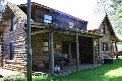 Modern rustic log home with a new furnace and cent