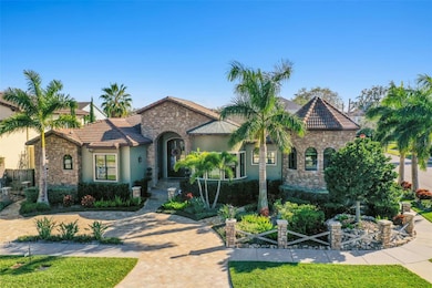 Newer landscaping added within last 18 months with pavered circular drive for quest