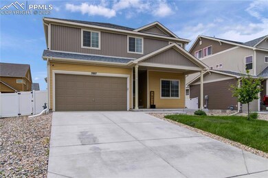 Attached 2-car garage