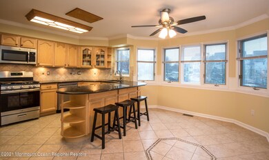 Kitchen with custom tile