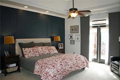 Serene and designer-updated master suite on main floor